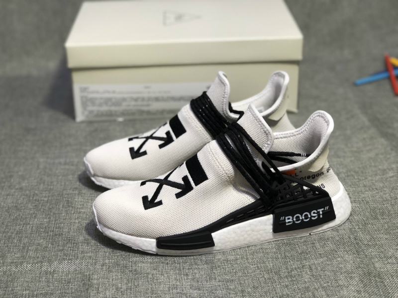 OFF-WHITE x Pharrell x adidas NMD HU Race